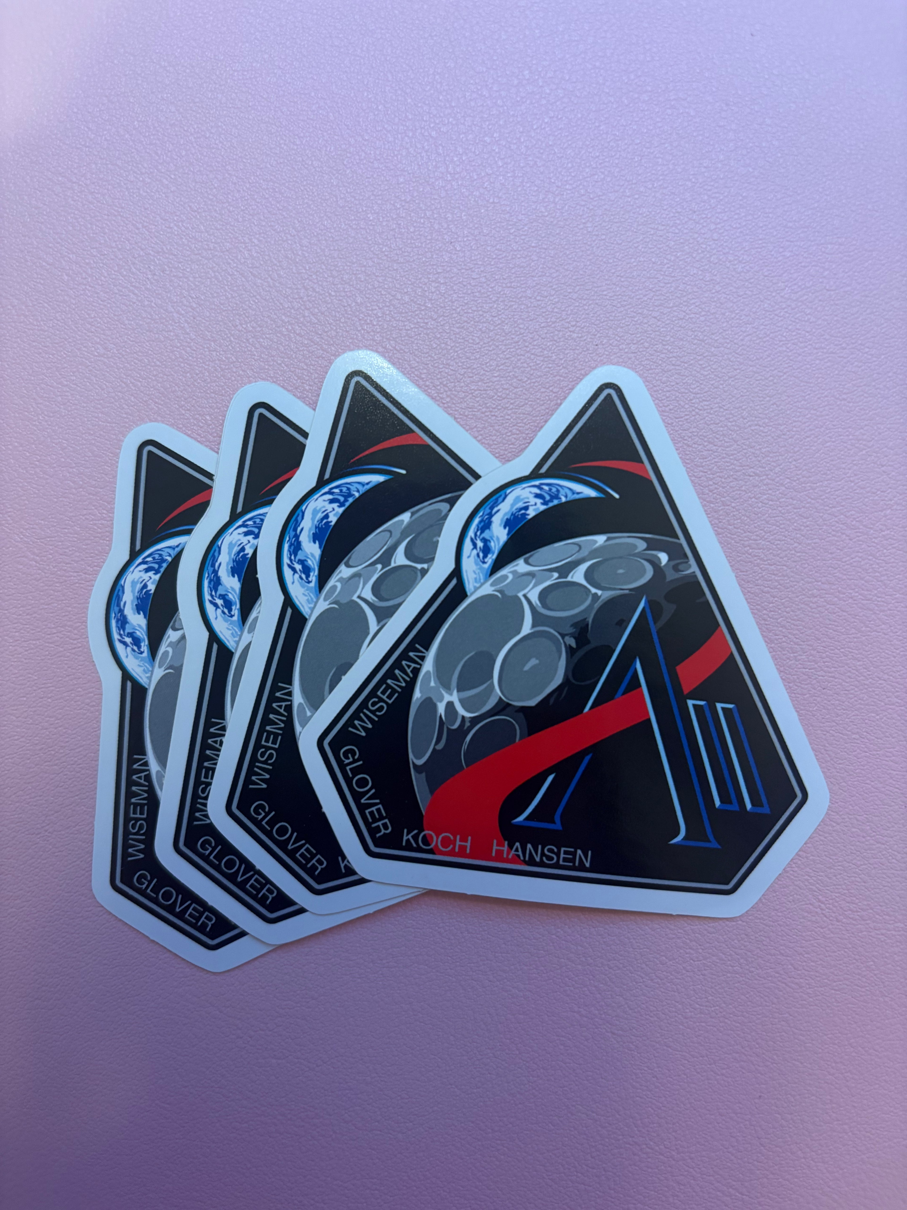 Artemis II Mission Patch Sticker