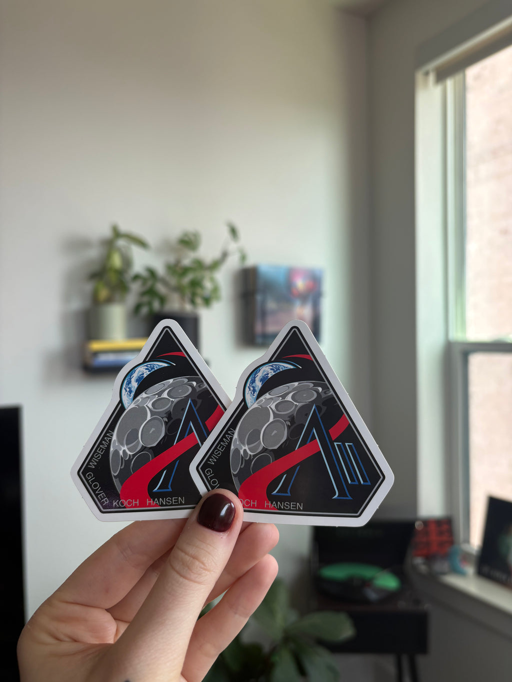 Artemis II Mission Patch Sticker
