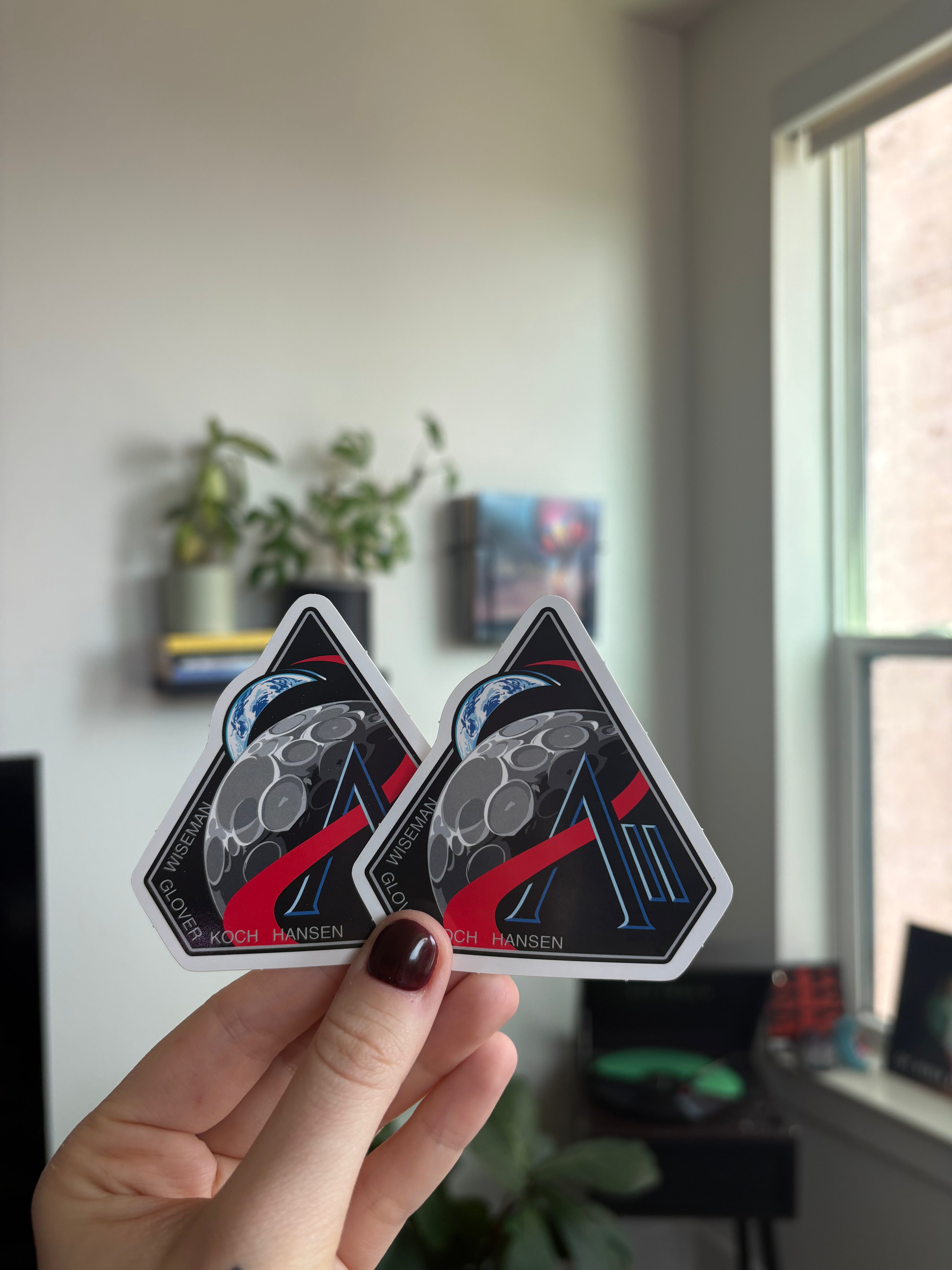 Artemis II Mission Patch Sticker