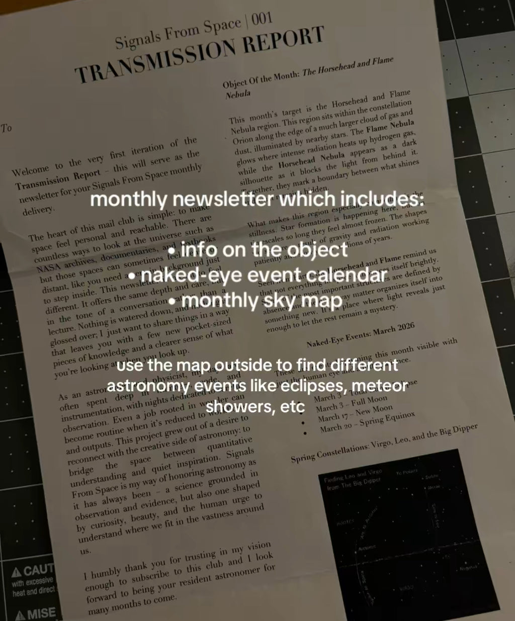 Signals From Space Club (Monthly Membership)