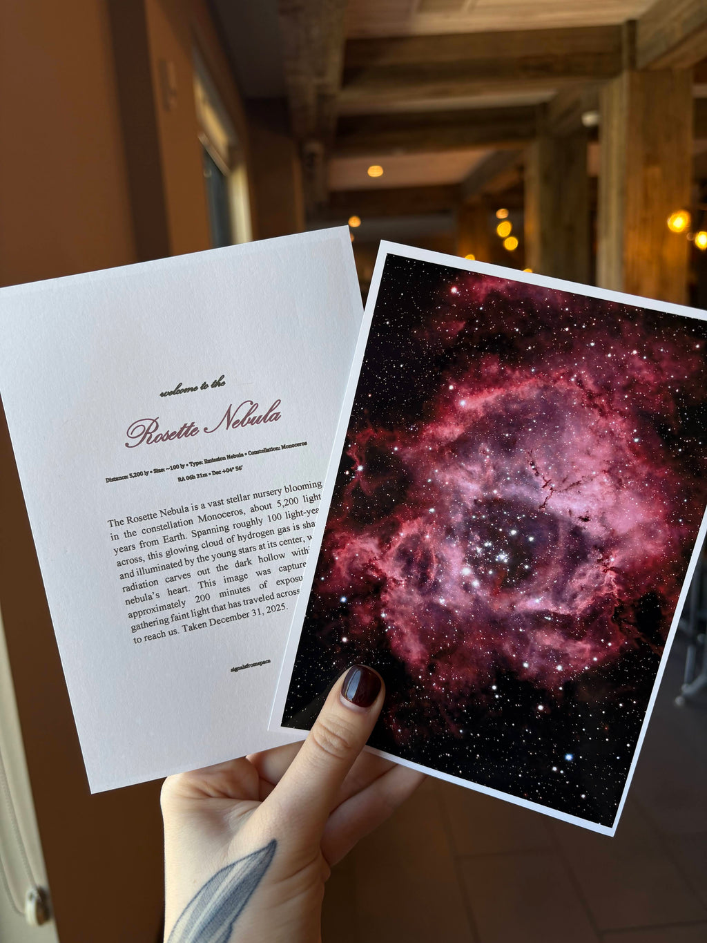 Rosette Nebula Print