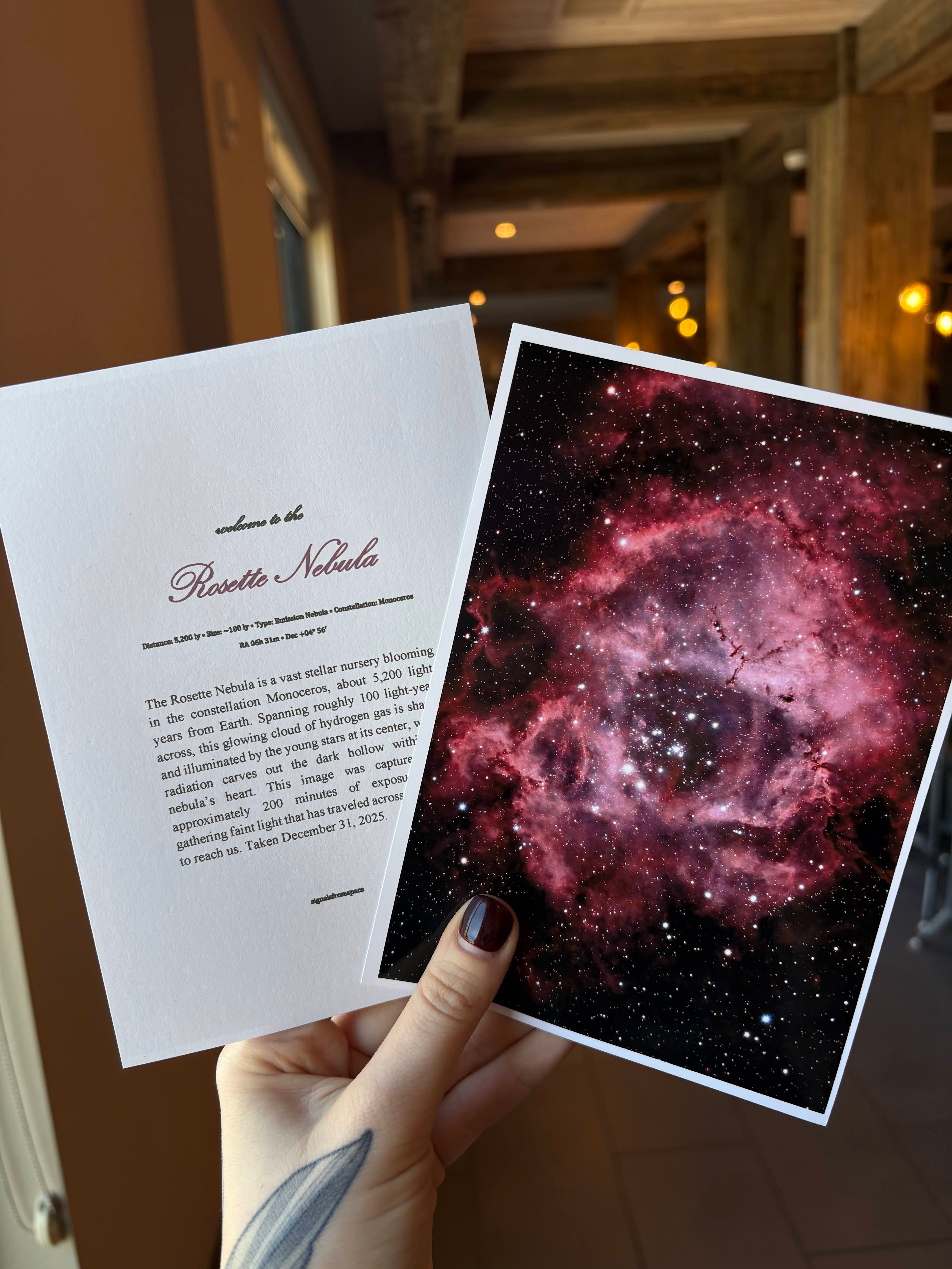 Rosette Nebula Print