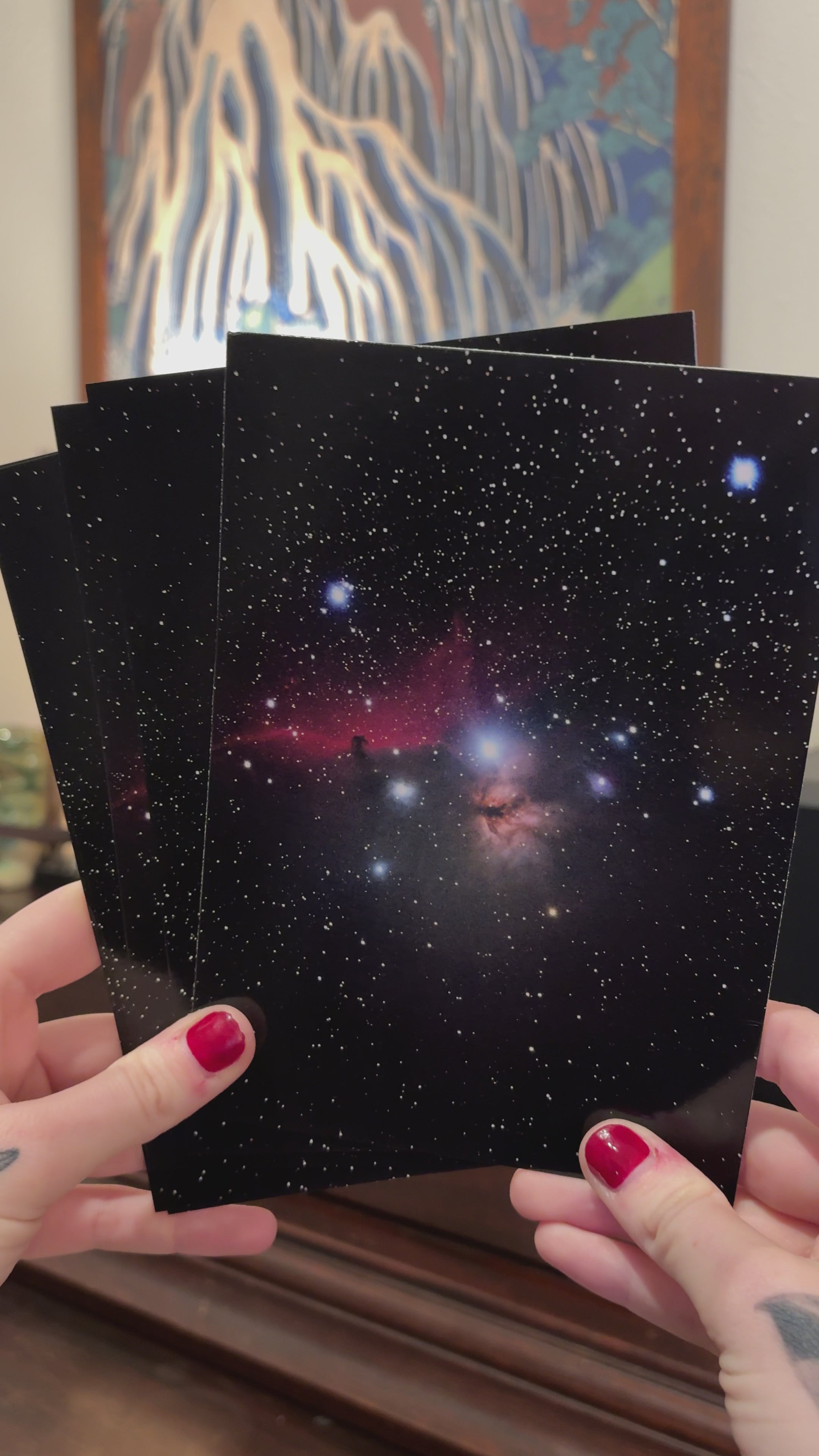 Horse Head & Flame Nebula Print